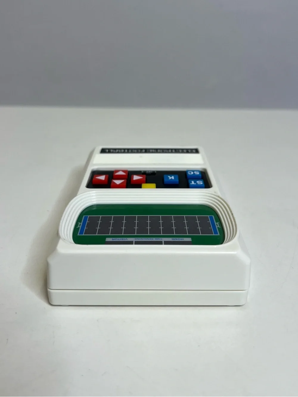 Mattel Electronic Football Handheld Game - White with Red & Blue Buttons